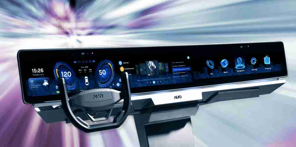 汇旺支付开拓前瞻显示技术创新应用，，，结合优异整合设计能力，，，开发智能车载FIDM Plus一体化显示方案，，让驾驶操作与车内娱乐体验再进化